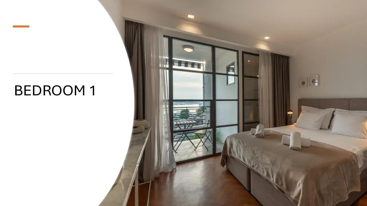 Bregos Superior Apartment - Unique Design 3-Br - Unbelievable Panoramic View Of Split - Walking Distance From Unesco Palace And Bacvice Beach - Free Parking - Buralux Properties